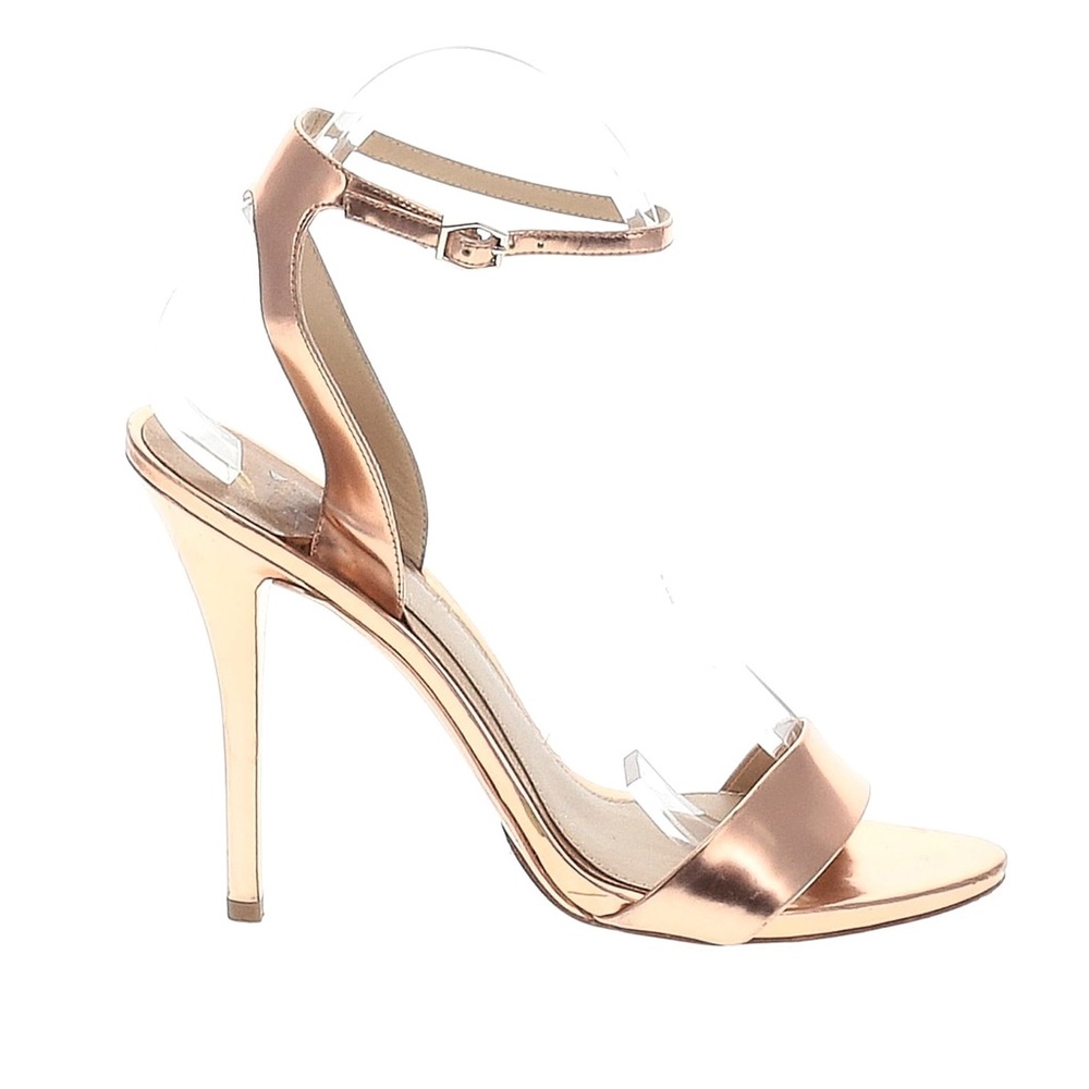 Brian Atwood Femme Fatale Sandals, Rose Gold